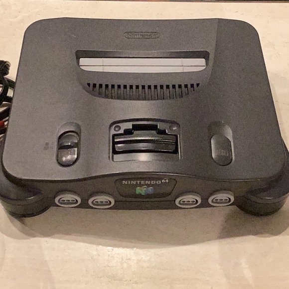 Nintendo 64 Console & 2 Controllers & Mario Kart N64 Game Authentic Original OEM - Picture 14 of 16